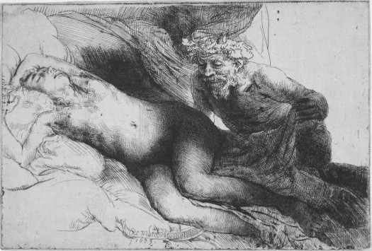 Jupiter and Antiope (the larger plate)